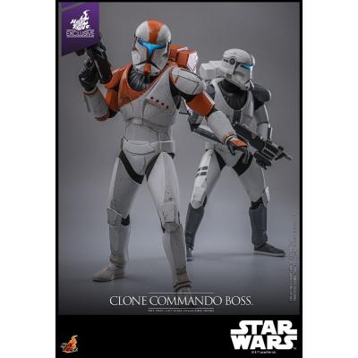Star Wars: The Clone Wars Figura 1/6 Clone Commando Boss Hot Toys Exclusive 30 cm