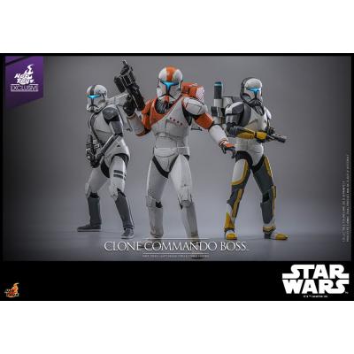 Star Wars: The Clone Wars Figura 1/6 Clone Commando Boss Hot Toys Exclusive 30 cm