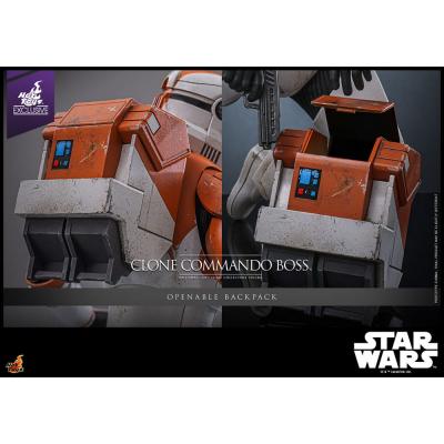 Star Wars: The Clone Wars Figura 1/6 Clone Commando Boss Hot Toys Exclusive 30 cm