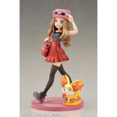 Pokémon Estatua ARTFXJ PVC 1/8 Serena & Fennekin 20 cm