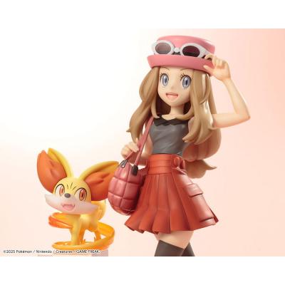 Pokémon Estatua ARTFXJ PVC 1/8 Serena & Fennekin 20 cm