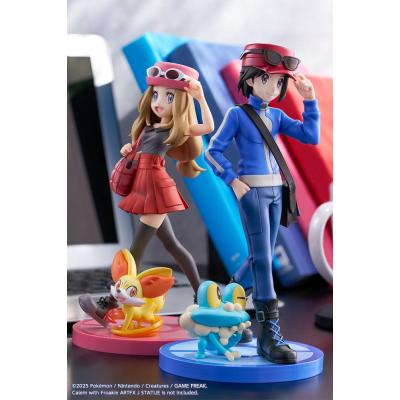 Pokémon Estatua ARTFXJ PVC 1/8 Serena & Fennekin 20 cm