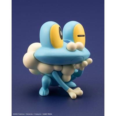 Pokémon Estatua ARTFXJ PVC 1/8 Kalm & Froakie 20 cm