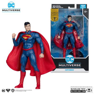 The New 52 DC Multiverse Figura Superman (Gold Label) 18 cm