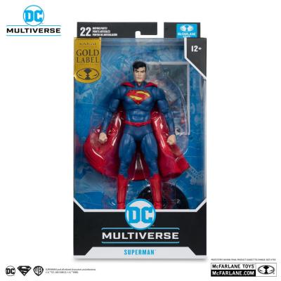 The New 52 DC Multiverse Figura Superman (Gold Label) 18 cm