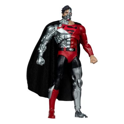 Revenge of the Green Lanterns DC Multiverse Figura Cyborg Superman (Gold Label) 18 cm