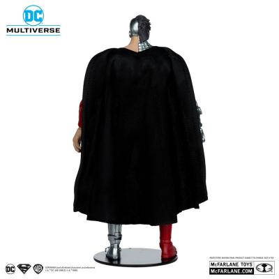 Revenge of the Green Lanterns DC Multiverse Figura Cyborg Superman (Gold Label) 18 cm