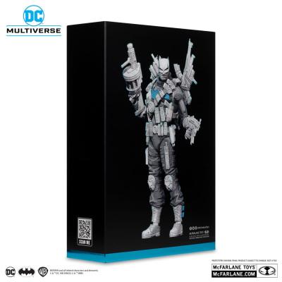 DC Multiverse Figura The Grim Knight (Dark Nights Metal) (Black & White Accent Edition) (Gold Label) 18 cm