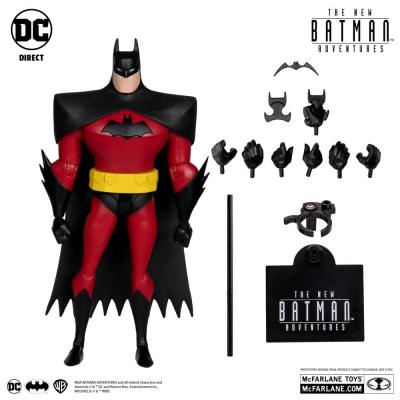 The New Batman Adventure DC Multiverse Figura Batman (Silver) Platinum Edition 18 cm