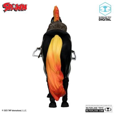 Spawn Figura Bloodaxe con caballo (Spawn: The Dark Ages) (McFarlane Toys 30th Anniversary) (Gold Label) 18 cm