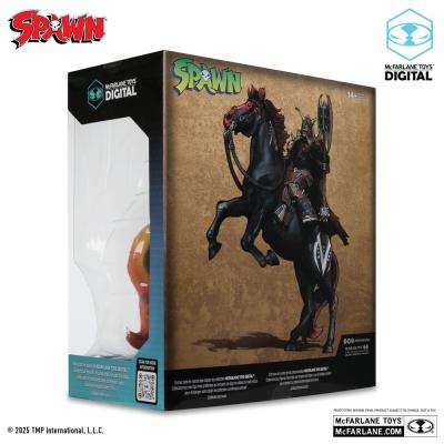 Spawn Figura Bloodaxe con caballo (Spawn: The Dark Ages) (McFarlane Toys 30th Anniversary) (Gold Label) 18 cm