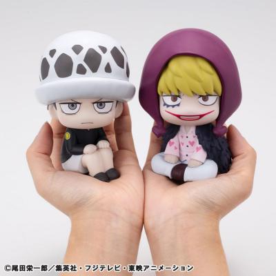 One Piece Estatuas PVC Look Up Trafalgar Law Childhood Ver. & Corazon 11 cm (with gift)