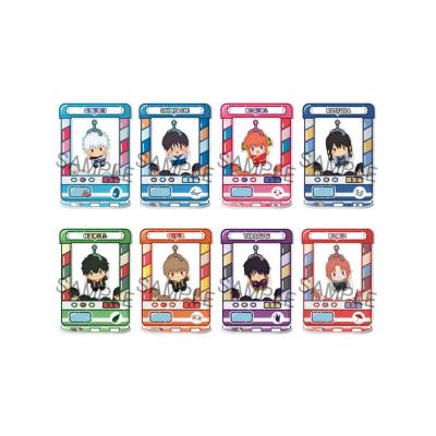 Gintama Figuras acrílico Chara Catcher 9 cm Expositor (8)
