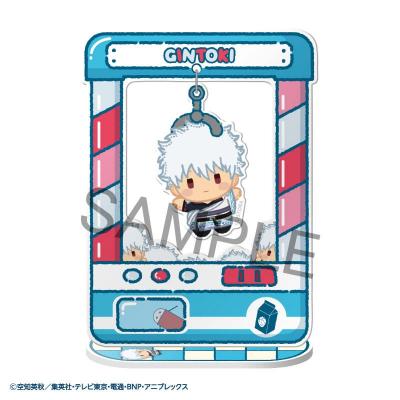 Gintama Figuras acrílico Chara Catcher 9 cm Expositor (8)