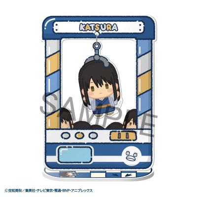 Gintama Figuras acrílico Chara Catcher 9 cm Expositor (8)