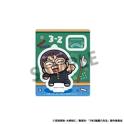 Gintama Figuras acrílico 3-Z Ginpachi Sensei x Okawabukubu the Youth 6 cm Expositor (8)