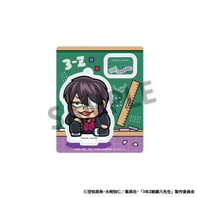 Gintama Figuras acrílico 3-Z Ginpachi Sensei x Okawabukubu the Youth 6 cm Expositor (8)