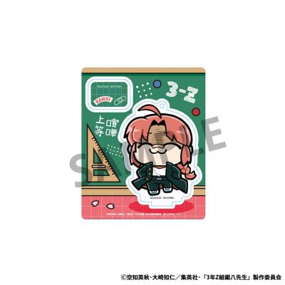 Gintama Figuras acrílico 3-Z Ginpachi Sensei x Okawabukubu the Youth 6 cm Expositor (8)
