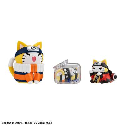 Naruto Shippuden Mega Cat Project Nyaruto! Minifiguras Good Night Nyaruto! 3 cm Surtido (8)