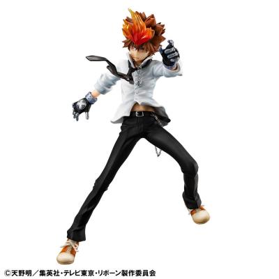 Digimon Adventure Serie G.E.M. Estatua PVC Tsunayoshi Sawada & Kyoya Hibari & Reborn Set 21 cm