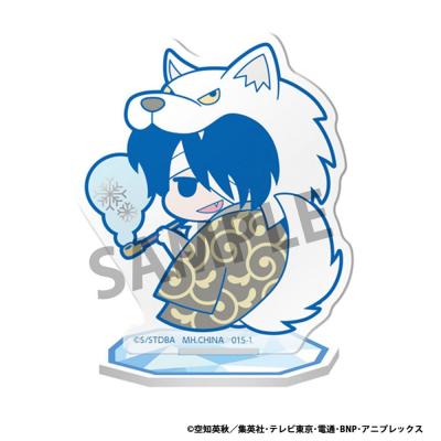 Gintama Figuras acrílico Prince Hata & Animals of Ice 6 cm Expositor (6)