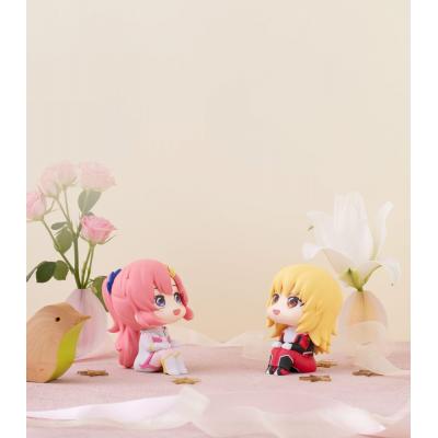 Mobile Suit Gundam Seed Freedom Estatua PVC Look Up Lacus Clyne & Cagalli Yula Athha (with gift) 11 cm