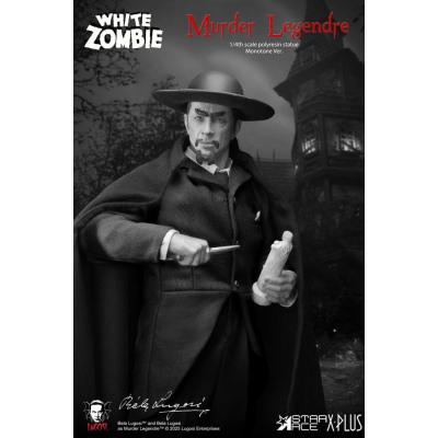 White Zombie Estatua 1/4 Murder Legendre Monotone Ver. 52 cm