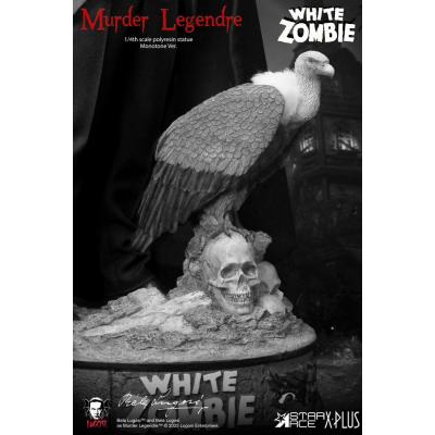 White Zombie Estatua 1/4 Murder Legendre Monotone Ver. 52 cm