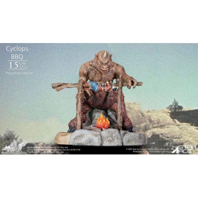 Ray Harryhausen Estatua 1/8 Cyclops Barbecue Scene 17 cm
