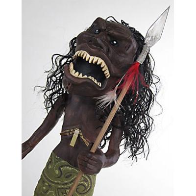 Los Enigmas de Karen Estatua Zuni Warrior 38 cm