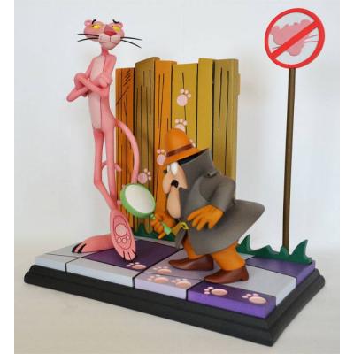 La pantera rosa (película de 1963) Estatua Pink Panther & The Inspector 41 cm