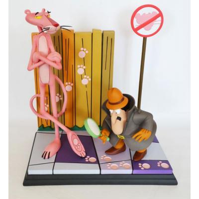 La pantera rosa (película de 1963) Estatua Pink Panther & The Inspector 41 cm