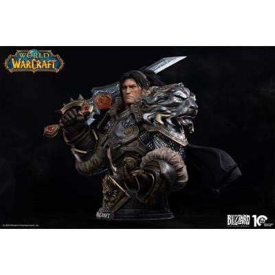 World of Warcraft Busto 1/3 Varian Wrynn 46 cm