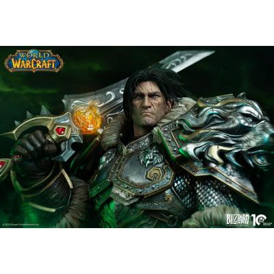 World of Warcraft Busto 1/3 Varian Wrynn 46 cm
