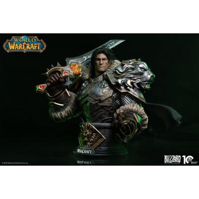 World of Warcraft Busto 1/3 Varian Wrynn 46 cm