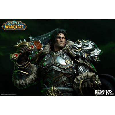 World of Warcraft Busto 1/3 Varian Wrynn 46 cm