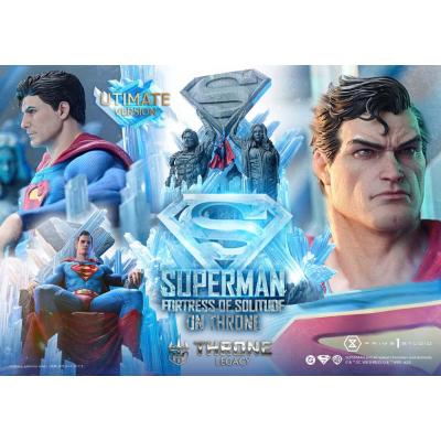 DC Comics Estatua 1/4 Throne Legacy Collection Superman Fortress of Solitude on Throne (Design by Gabriele Dell'Otto) Ultimate B