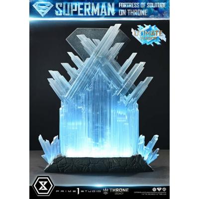 DC Comics Estatua 1/4 Throne Legacy Collection Superman Fortress of Solitude on Throne (Design by Gabriele Dell'Otto) Ultimate B
