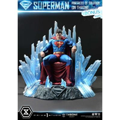 DC Comics Estatua 1/4 Throne Legacy Collection Superman Fortress of Solitude on Throne (Design by Gabriele Dell'Otto) Ultimate B