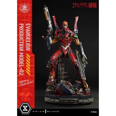 Rebuild of Evangelion Estatua Ultimate Diorama Masterline Series Evangelion Production Model-02 (Concept By Josh Nizzi) 73 cm