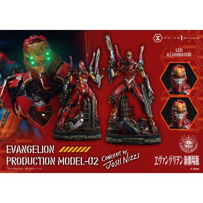 Rebuild of Evangelion Estatua Ultimate Diorama Masterline Series Evangelion Production Model-02 (Concept By Josh Nizzi) 73 cm