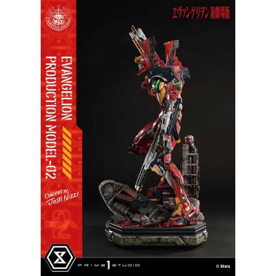 Rebuild of Evangelion Estatua Ultimate Diorama Masterline Series Evangelion Production Model-02 (Concept By Josh Nizzi) 73 cm