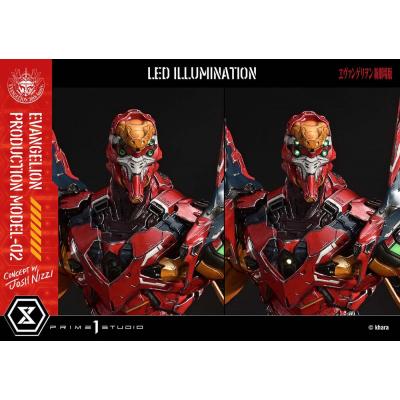 Rebuild of Evangelion Estatua Ultimate Diorama Masterline Series Evangelion Production Model-02 (Concept By Josh Nizzi) Deluxe V