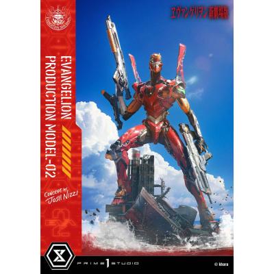 Rebuild of Evangelion Estatua Ultimate Diorama Masterline Series Evangelion Production Model-02 (Concept By Josh Nizzi) Deluxe V