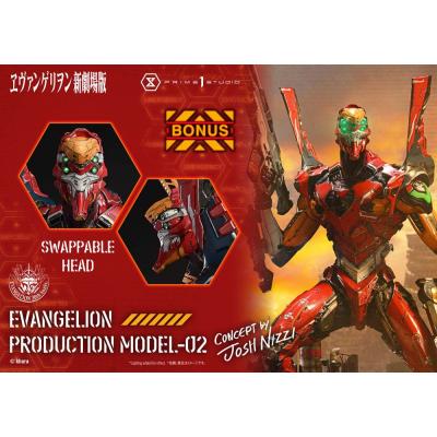 Rebuild of Evangelion Estatua Ultimate Diorama Masterline Series Evangelion Production Model-02 (Concept By Josh Nizzi) Deluxe B