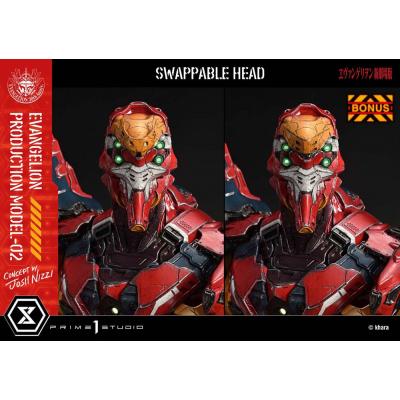 Rebuild of Evangelion Estatua Ultimate Diorama Masterline Series Evangelion Production Model-02 (Concept By Josh Nizzi) Deluxe B