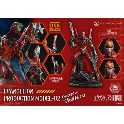 Rebuild of Evangelion Estatua Ultimate Diorama Masterline Series Evangelion Production Model-02 (Concept By Josh Nizzi) Deluxe B