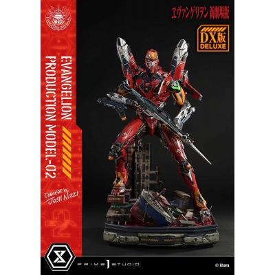 Rebuild of Evangelion Estatua Ultimate Diorama Masterline Series Evangelion Production Model-02 (Concept By Josh Nizzi) Deluxe B