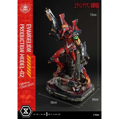 Rebuild of Evangelion Estatua Ultimate Diorama Masterline Series Evangelion Production Model-02 (Concept By Josh Nizzi) Deluxe B