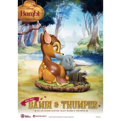 Disney Estatua Master Craft Bambi & Thumper 26 cm
